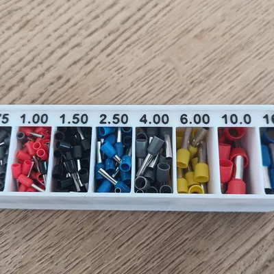 Hộp Gridfinity cho đầu cos (Adernendhülsen)