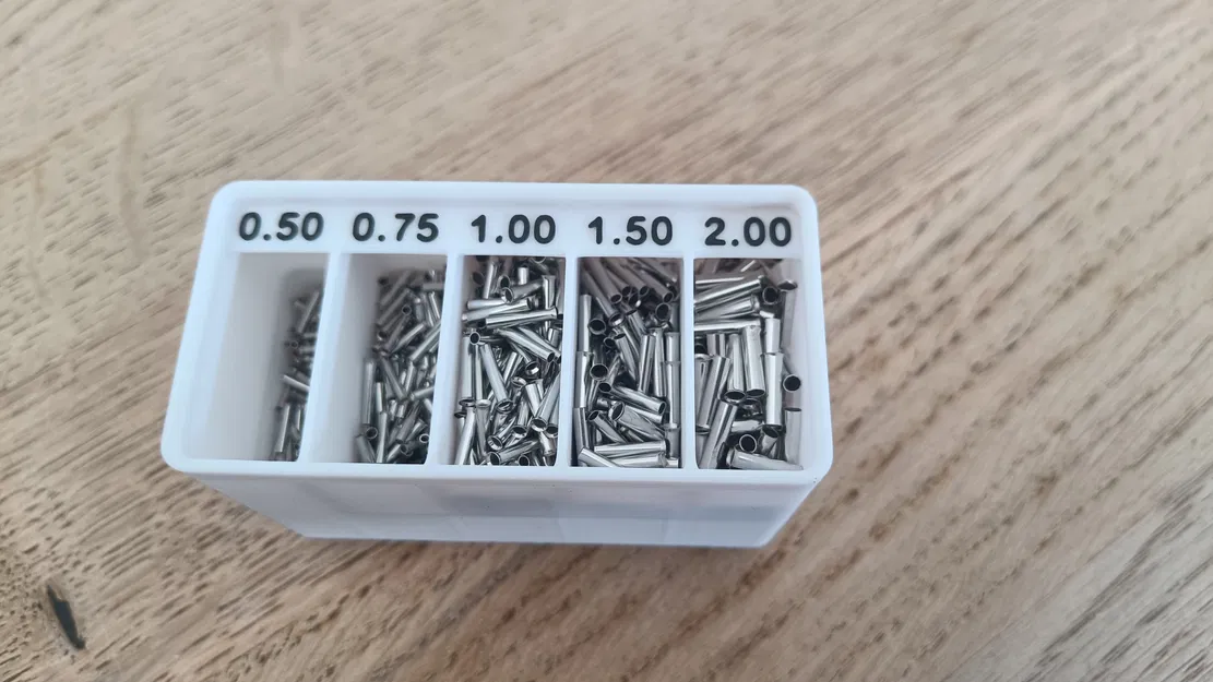 Hộp Gridfinity cho đầu cos (Adernendhülsen) - Image 2