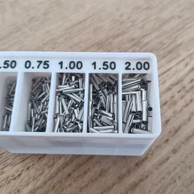 Hộp Gridfinity cho đầu cos (Adernendhülsen)