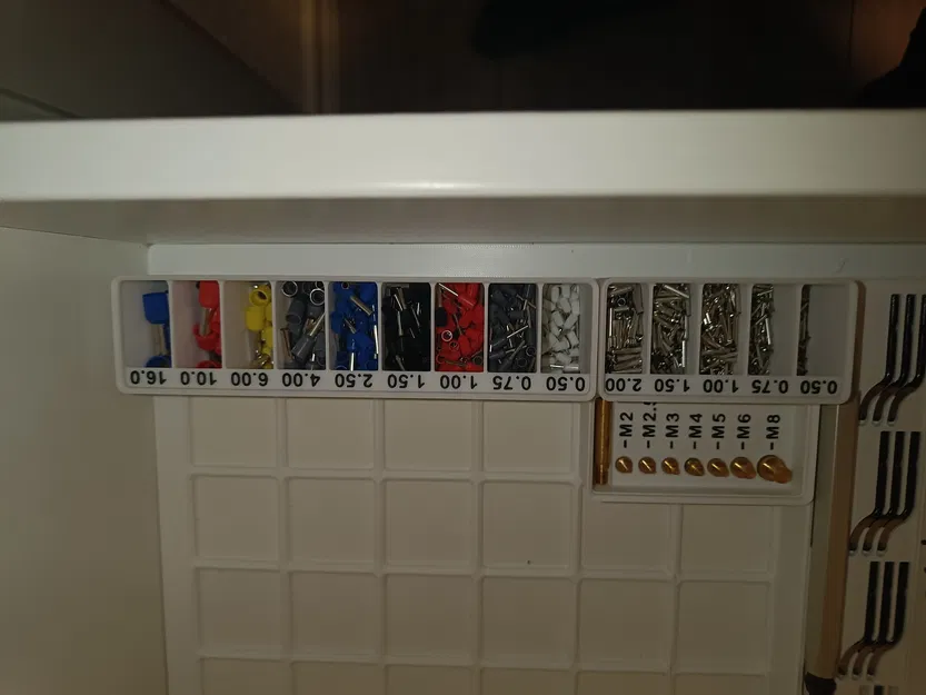 Hộp Gridfinity cho đầu cos (Adernendhülsen) - Image 4