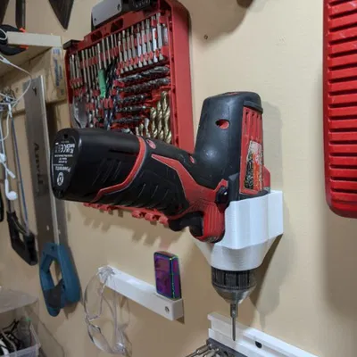 Giá Treo Tường Máy Khoan & Máy Vặn Vít Milwaukee M12