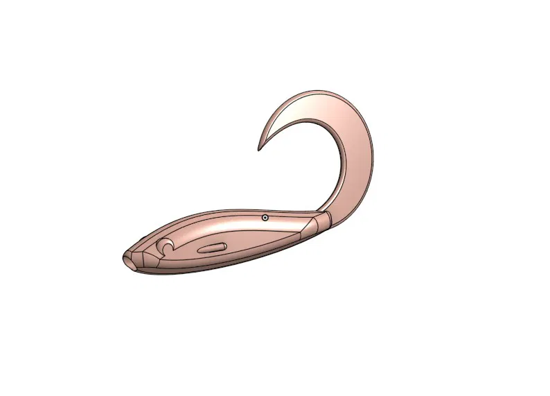 Khuôn Ép Mồi Câu Cá Hình Con Cá - Image 1