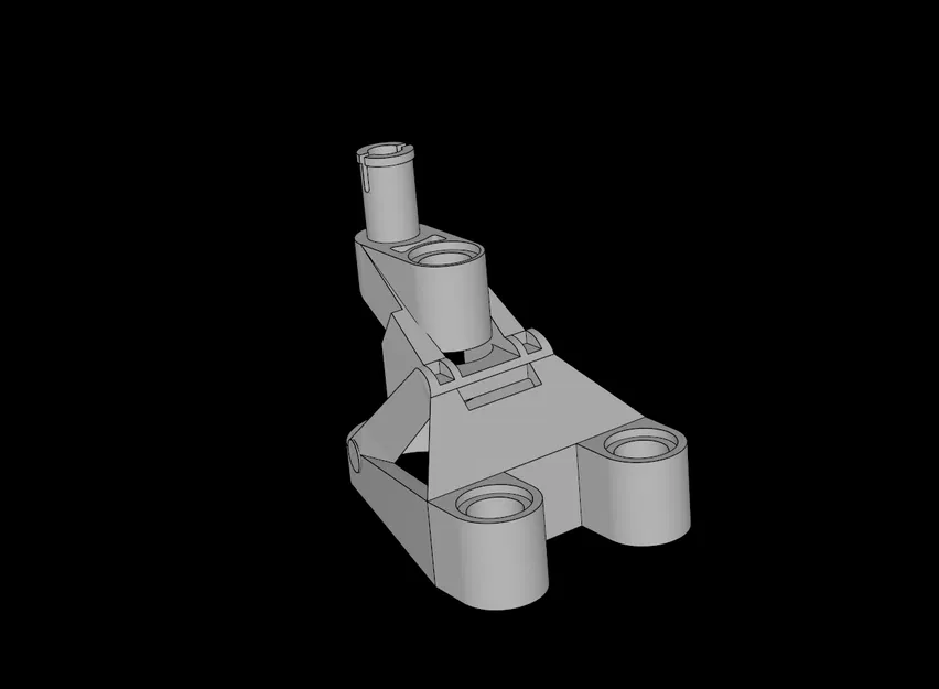 Đầu Nối Technic Lego Tương Thích 3 x 4.5 x 2.333 Có Chốt (32576.dat) - Image 1