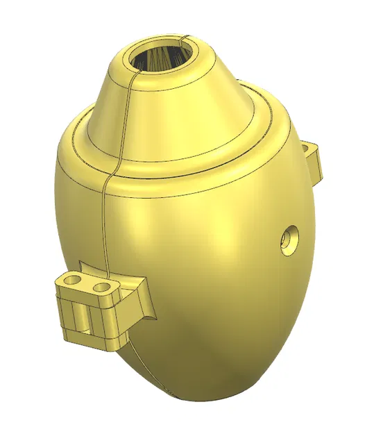 Khuôn Lồng Câu Cá Chép Hình Lựu Đạn - Image 1