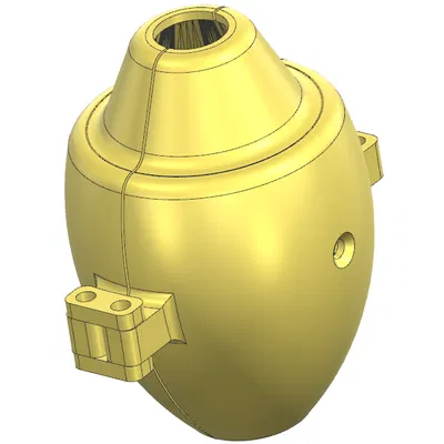 Khuôn Lồng Câu Cá Chép Hình Lựu Đạn