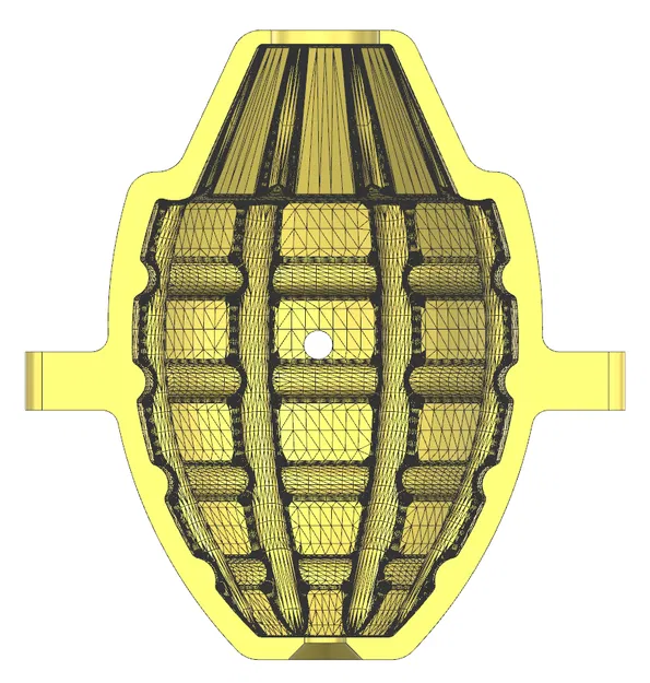 Khuôn Lồng Câu Cá Chép Hình Lựu Đạn - Image 6