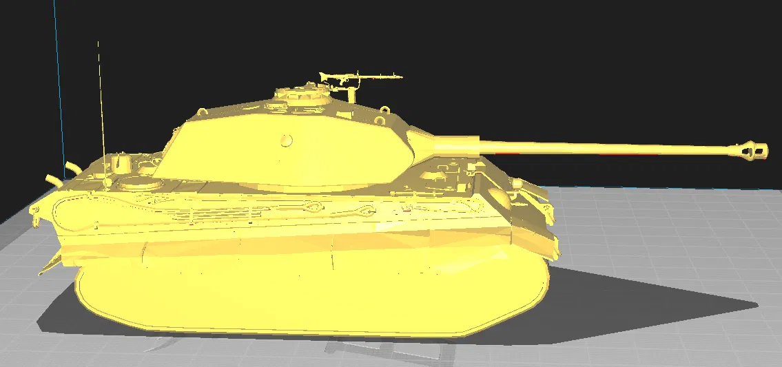 Xe tăng hạng nặng Đức Tiger 2-P - Image 2