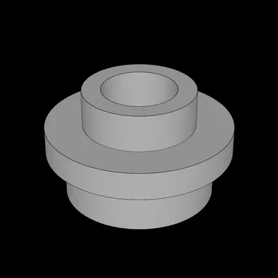 Tấm Lego Tròn 1x1 Có Lỗ Chốt Tương Thích (85861.dat)