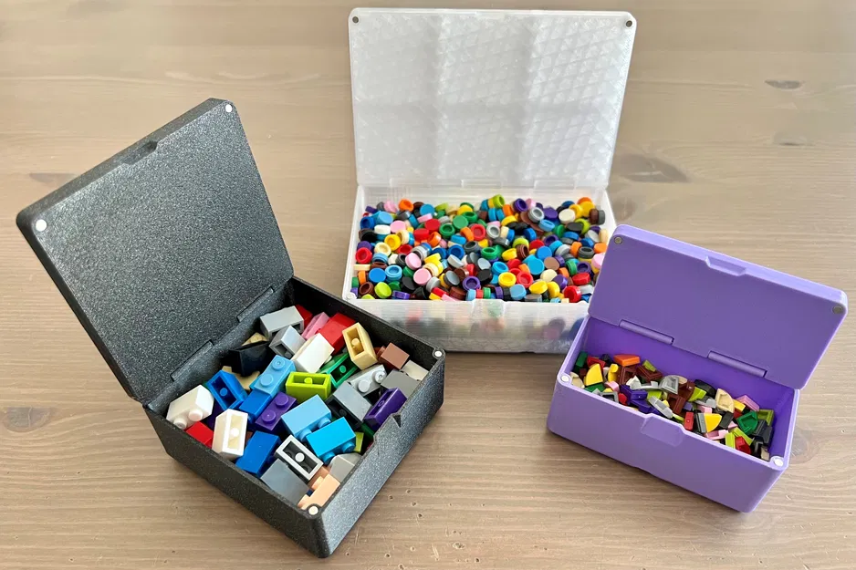 Hộp Gridfinity Có Nắp (Nam châm) - Image 1