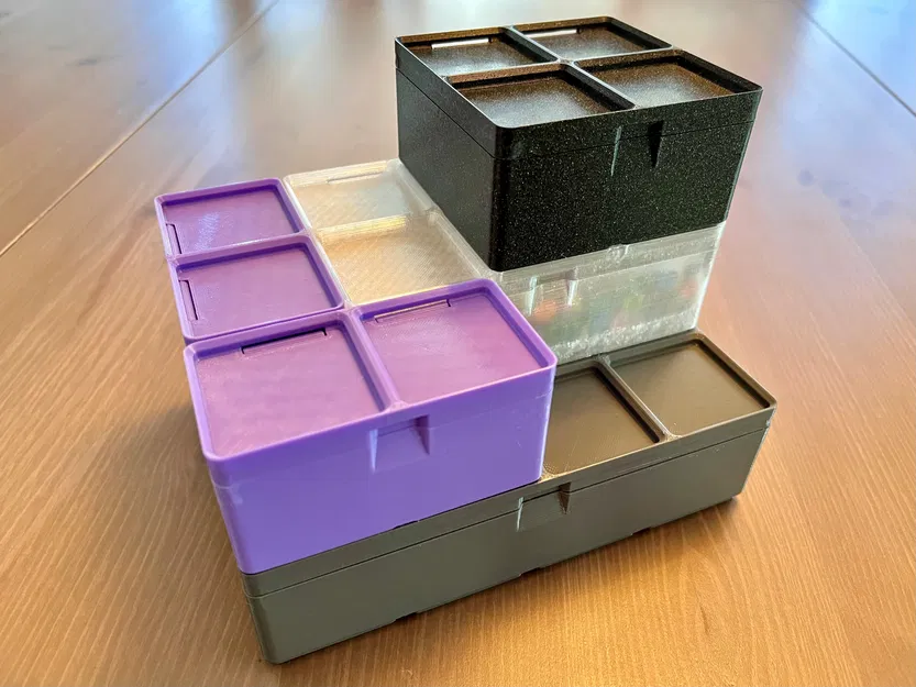 Hộp Gridfinity Có Nắp (Nam châm) - Image 6