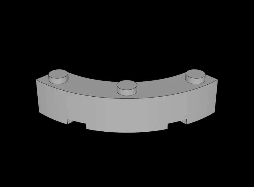 Gạch Lego Tương Thích (48092.dat) Tròn Góc 4 x 4 - Image 1