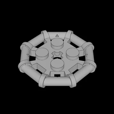 Tấm Lego Tương Thích (75937.dat) 2x2 Với Khung Thanh Tám Giác Gia Cố