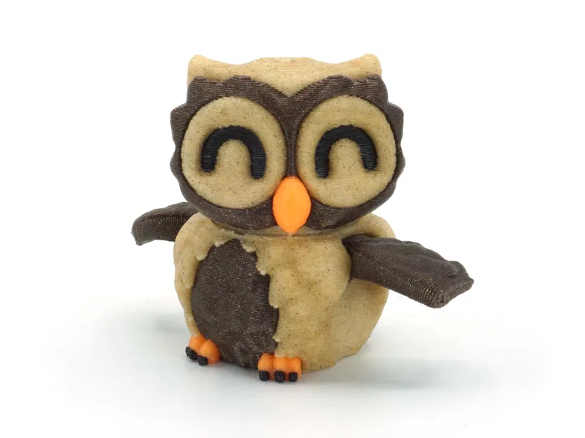 Mô Hình Cú Mèo Tí Hon Khớp Lắp Ráp In Tại Chỗ - Image 5