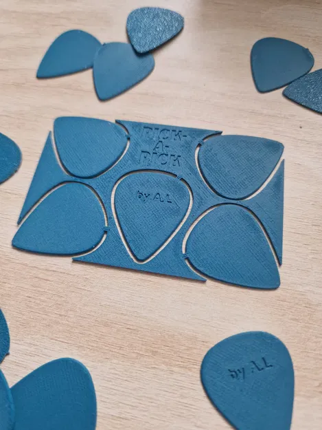 Card đựng Pick Guitar // Pick-a-Pick - Image 1