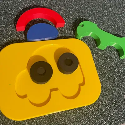 Xe Ô Tô Xếp Hình Cho Bé