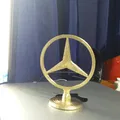 Logo Mercedes-Benz - Nẹp Capo Xe (2 Mảnh) - Thumbnail 1