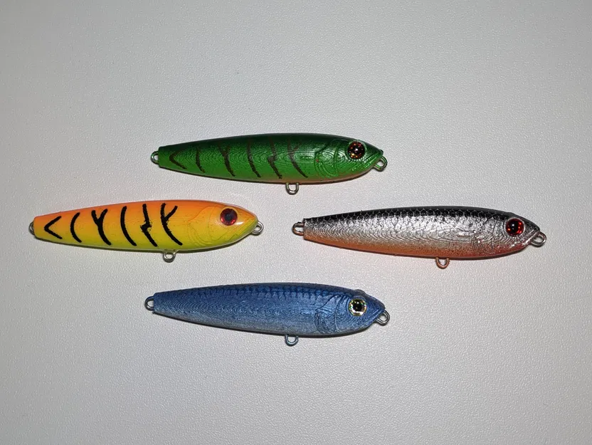 Mồi Câu Topwater Stickbait Pencilbait Dài 7cm / 3'' - Image 2