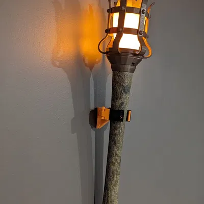 Mô hình Đuốc Thời Trung Cổ