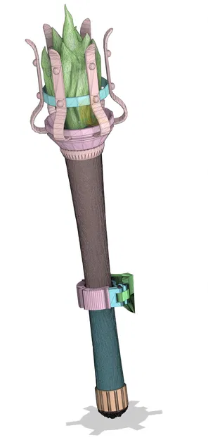 Mô hình Đuốc Thời Trung Cổ - Image 2