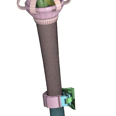 Mô hình Đuốc Thời Trung Cổ