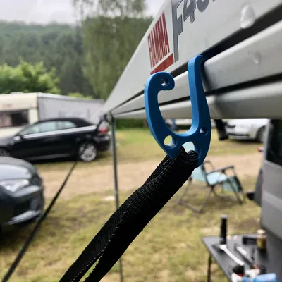 Hooky - Rắn thần kỳ | Móc đa năng cho thanh ray mái che (Fiamma, v.v.)