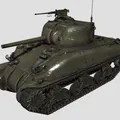 Xe tăng hạng trung M4A1 Sherman của Mỹ - Thumbnail 1