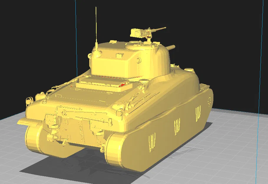 Xe tăng hạng trung M4A1 Sherman của Mỹ - Image 4