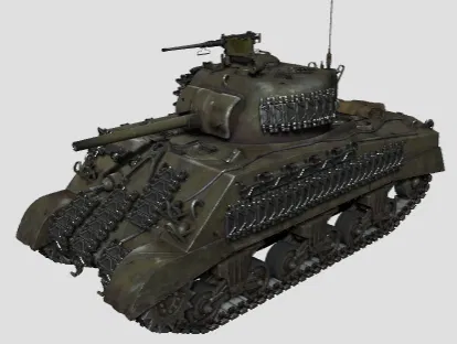 Xe tăng hạng trung M4A2 Sherman của Mỹ - Image 1