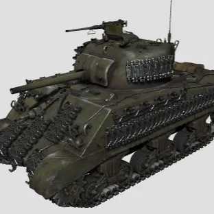 Xe tăng hạng trung M4A2 Sherman của Mỹ