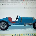 Mô hình xe Bugati T35 năm 1924 của Ed van der Heijden - Thumbnail 4
