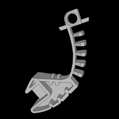 Tay Móng Vuốt Matoran Lego Technic Bionicle Tương Thích (32578.dat)