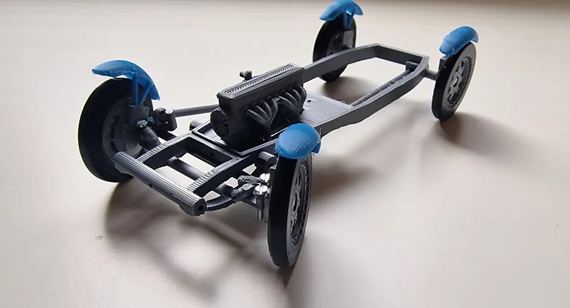 Mô hình xe Bugati T35 năm 1924 của Ed van der Heijden - Image 8