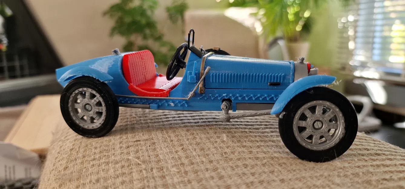 Mô hình xe Bugati T35 năm 1924 của Ed van der Heijden - Image 11