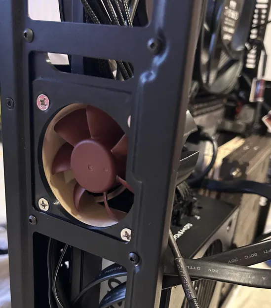 Giá đỡ quạt 60mm phía trước cho Fractal Ridge - thân thiện với standoff - Image 2