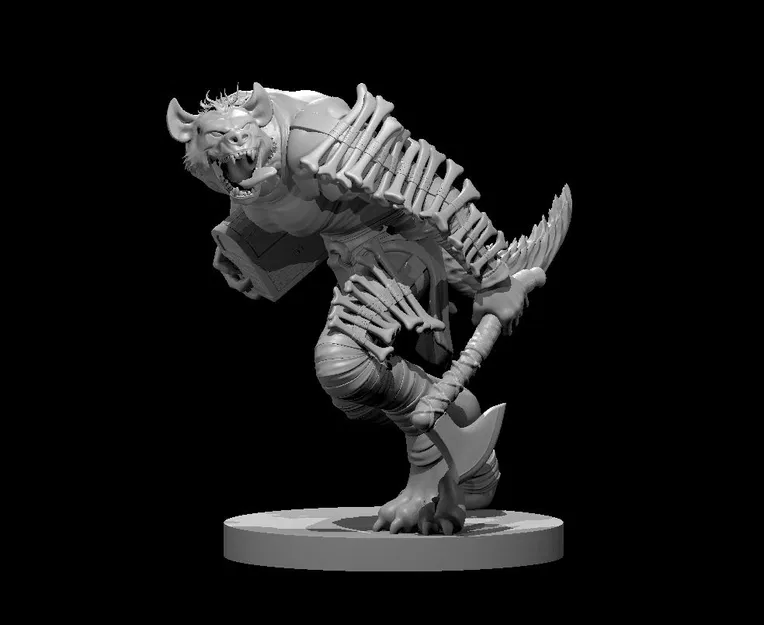 Gnoll Havoc Runner - Mô Hình 3D - Image 1