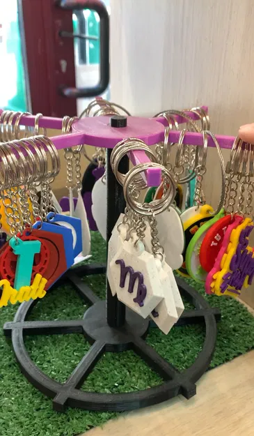 Móc Khóa Đế Trưng Bày - Image 1