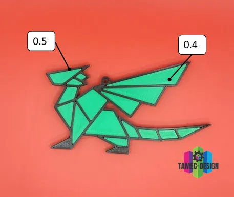 Móc Khóa Rồng 3D - Image 2