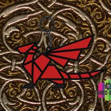 Móc Khóa Rồng 3D