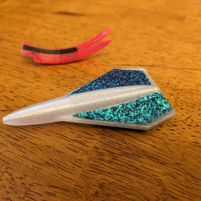 Rocket Flasher - Dụ Cá Xoay Hình Tên Lửa