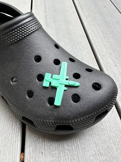 Jibbitz A-10 Warthog Cho Dép Crocs - Image 1