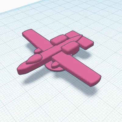 Jibbitz A-10 Warthog Cho Dép Crocs