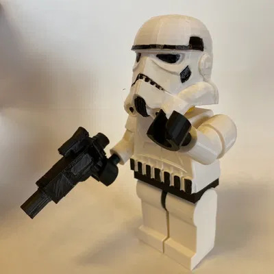 Mô Hình Lego Stormtrooper Star Wars Khổng Lồ