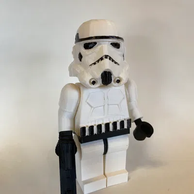 Mô Hình Lego Stormtrooper Star Wars Khổng Lồ