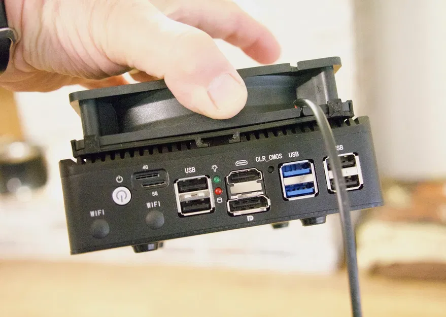 Giá Đỡ Quạt 120mm Cho Topton Mini-PC - Image 5