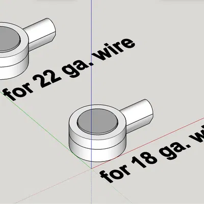 Cho máy CNC: đầu dò nam châm cho dây cảm biến chạm (v1.0)