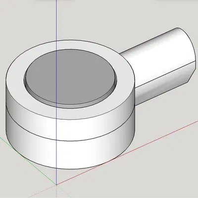 Cho máy CNC: đầu dò nam châm cho dây cảm biến chạm (v1.0)