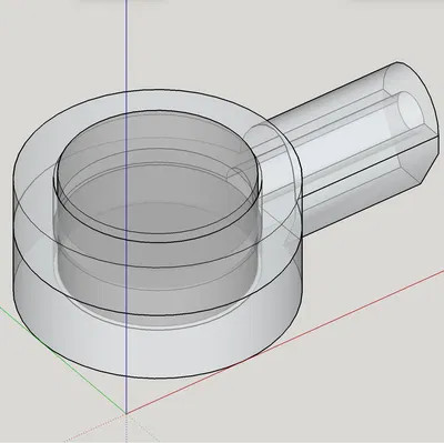 Cho máy CNC: đầu dò nam châm cho dây cảm biến chạm (v1.0)
