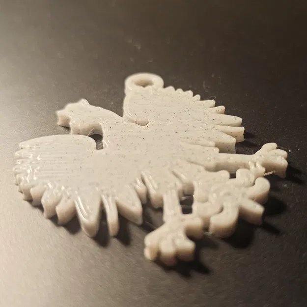 Móc Khóa Đại Bàng Trắng Ba Lan - Biểu Tượng Quốc Gia - Image 1