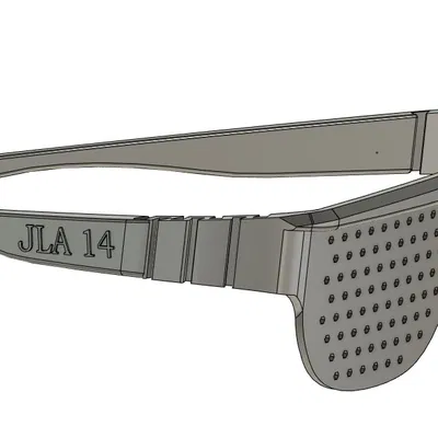 Kính Lỗ Đục Rasterbrille - Kính Tập Mắt