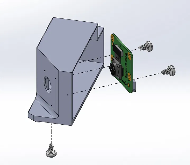 Đế Gắn Camera Pi cho P1P - Image 10